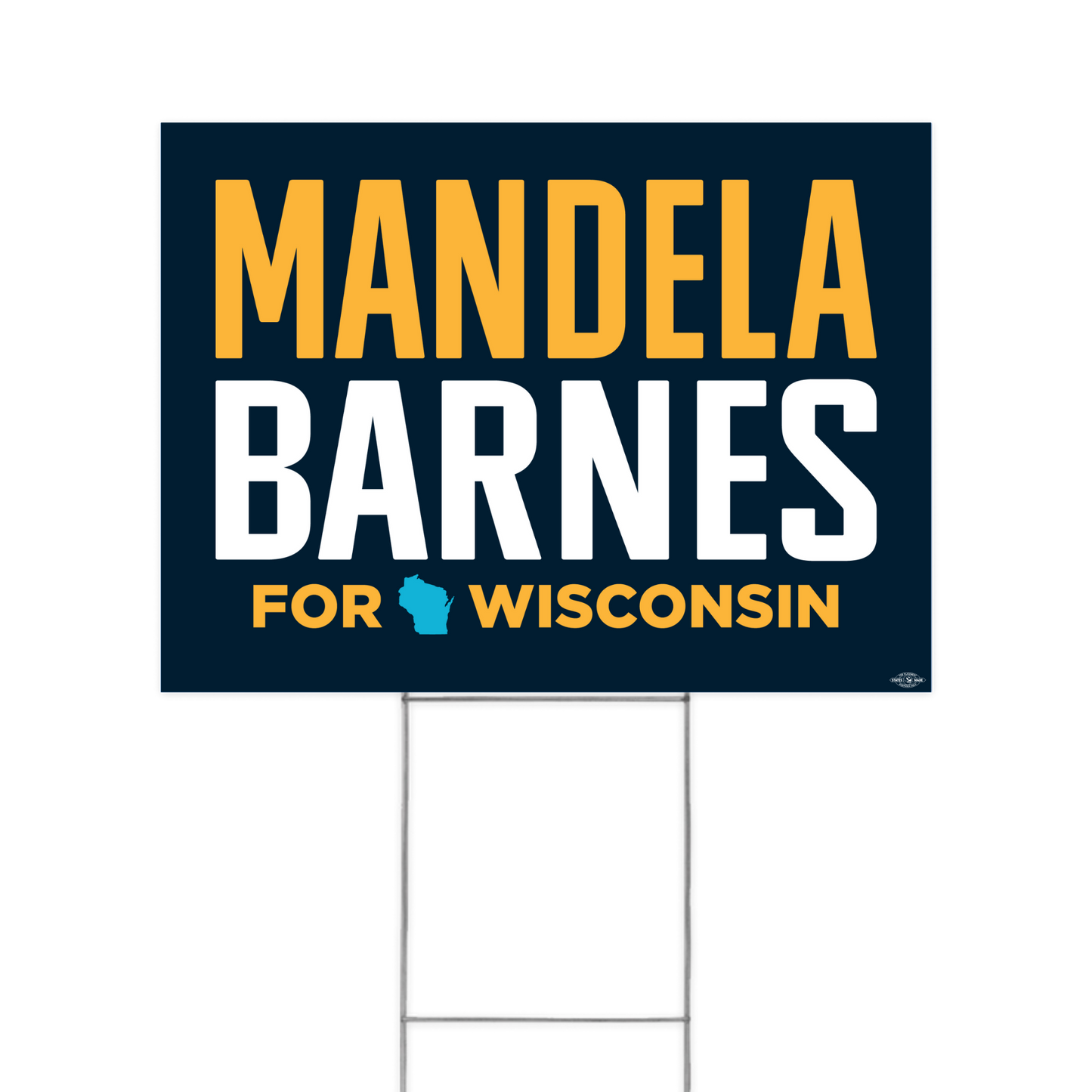 Mandela Barnes for Wisconsin Yard Sign