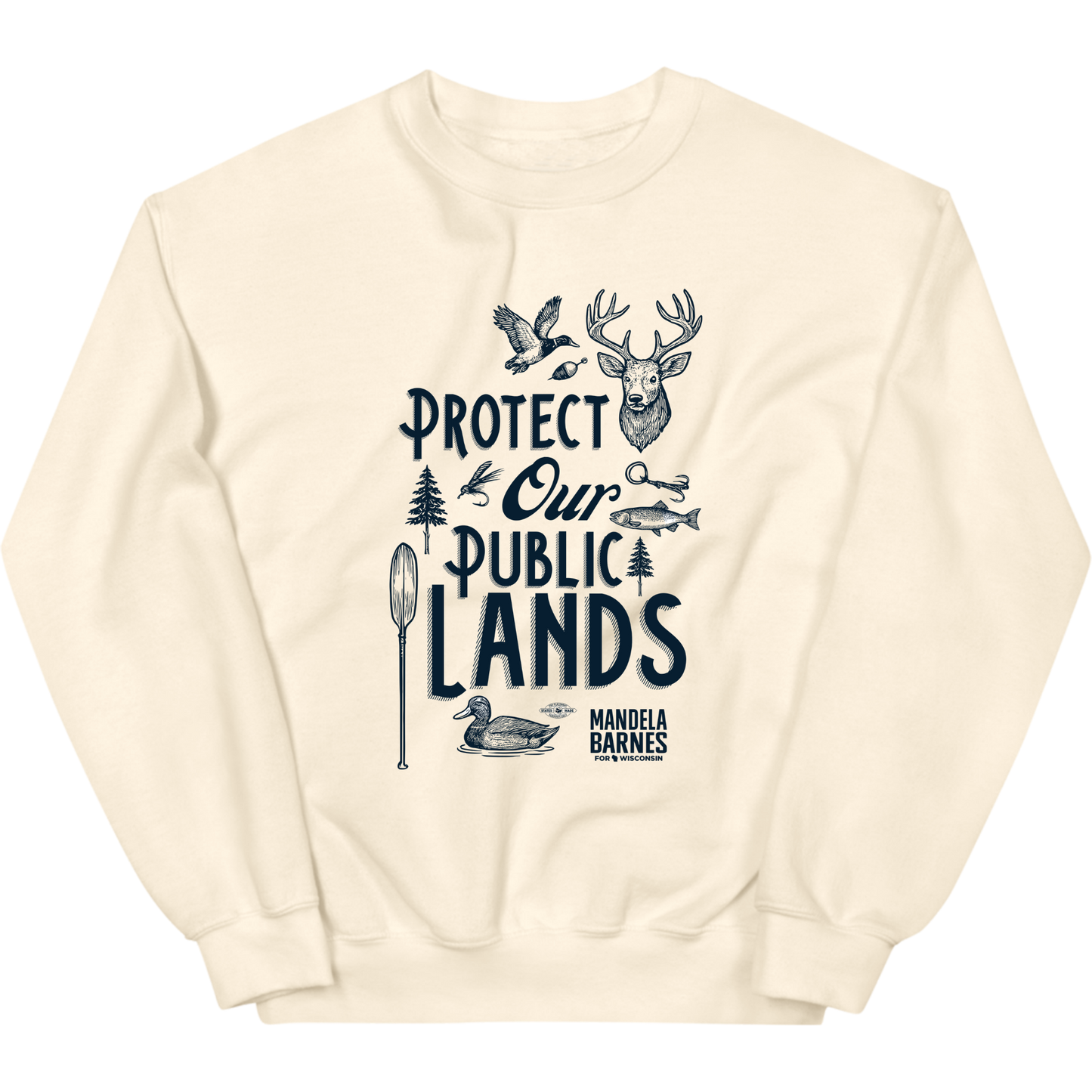 Protect Public Lands Crewneck Sweatshirt